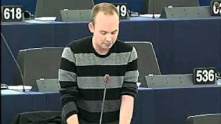 Paul Murphy MEP challenges Barosso's claim to "support" Ireland (05-04-11)
