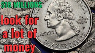 MOST EXPENSIVE QUARTER DOLLAR COINS WORTH MORE THAN $18 MILLIONS!