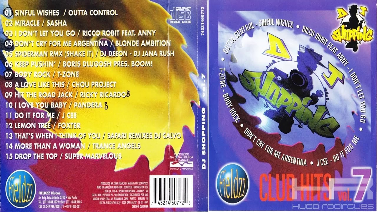 DJ Shopping Club Hits Vol. 7 (Fieldzz) [1997] - YouTube