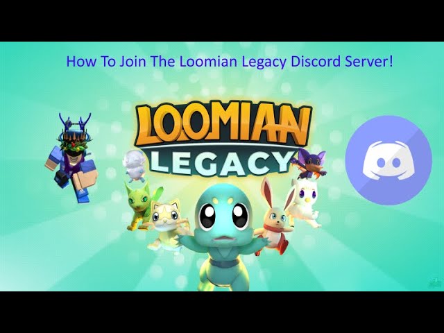 How To Join The Loomian Legacy Discord Server Youtube