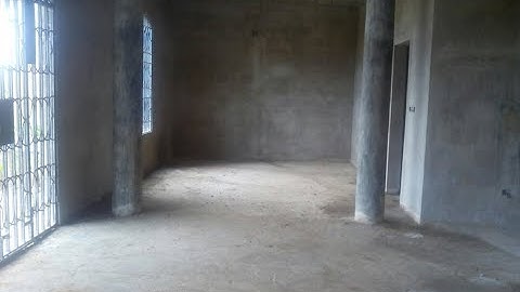 Building in Ghana Part 10 || Plastering 2|| Main Level Interior ||