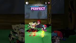 Fnf music battle beat shooter) bf vs SpongeBob screenshot 2