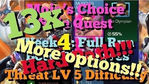 MCOC - Mojo’s Choice - Side Quest - Week 4 - 13 More Options!! - Scorpion, Falcon, Gwenpool + More!!