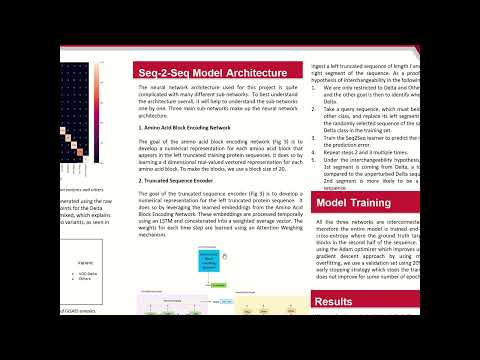 Sequence predictability score to boost classification... - Ved Piyush - MLCSB - Poster - ISMB 2022