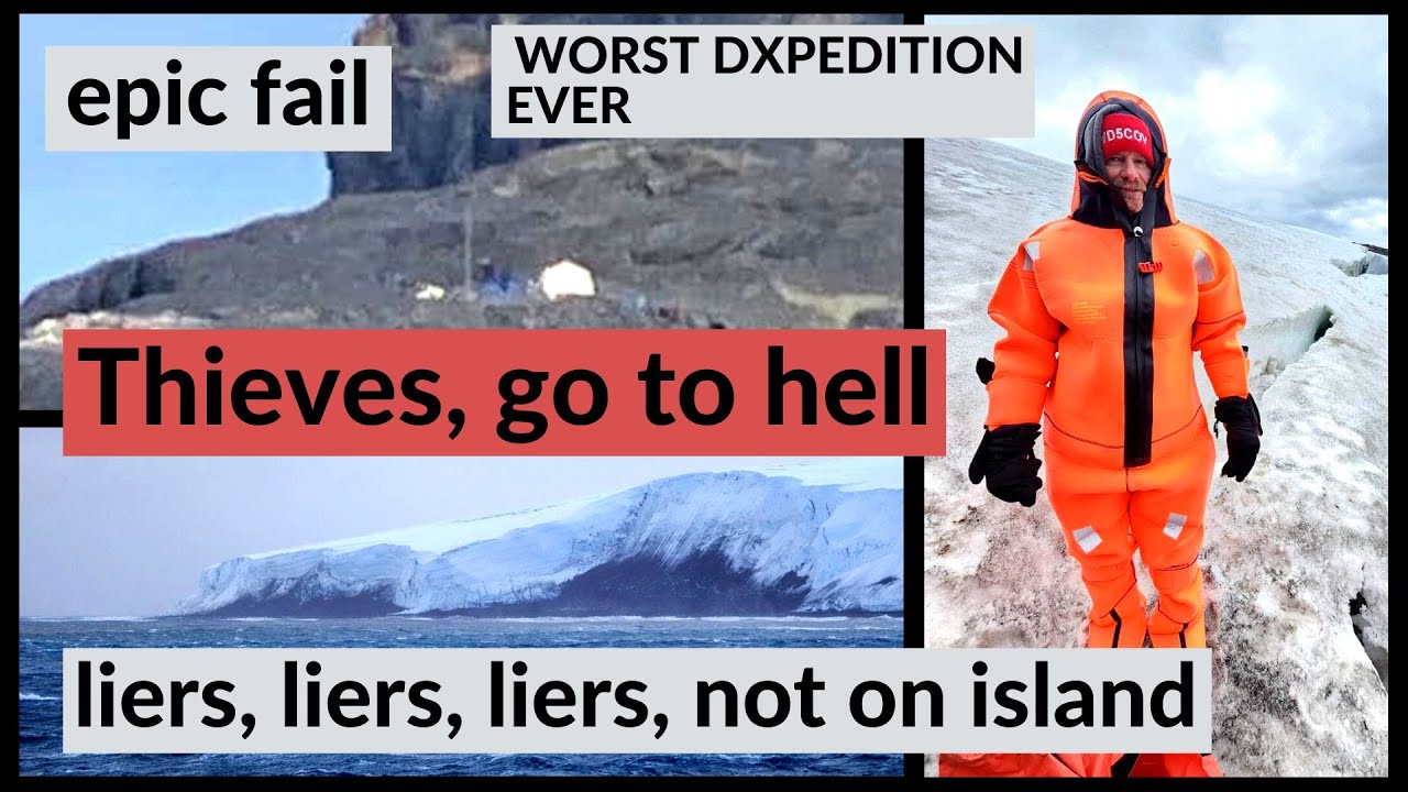 3Y0J Bouvet DXPedition VS The Sad Hams YouTube