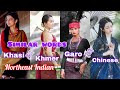 Few similar words khasi garo  khmer chinese northeast india 