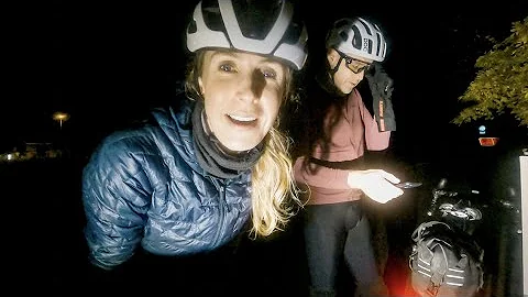 Not how I expected a 300km night ride to go