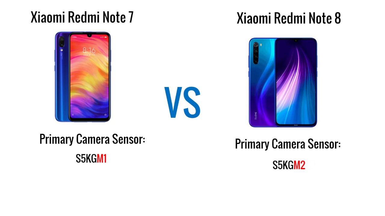 Compare - Redmi Note 7 vs Redmi Note 8 - Snapdragon 660 vs 665