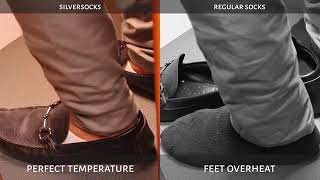 Silversocks Anti-Bacterial Socks That Dont Show Or Smell