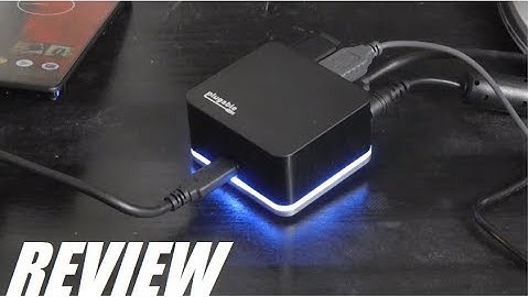 REVIEW: Plugable Cube - Smallest USB-C Dock w. 4K HDMI, 3x USB Ports!