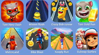 Tom Hero Dash, Minion Rush, Crazy Bob runner, Tom Gold Run, MertoLand, Bike Blast, Kooply Run screenshot 4