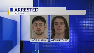 Two arrested after Belvidere K9 finds 100g of marijuana: Police