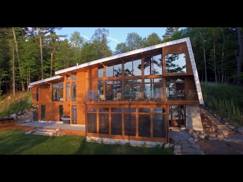 Video: Găzduire de clădiri contemporane Două case separate separate în Ottawa