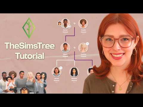Make a Family Tree with me: Full TheSimsTree tutorial