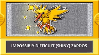A TRIPLE FRAME PERFECT SHINY ZAPDOS???