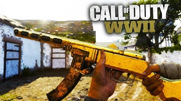 HOW TO MAKE "OVERPOWERED PPSH" in COD WW2 - COD WW2 BEST "PPSH" OVERPOWERED CLASS SETUP!