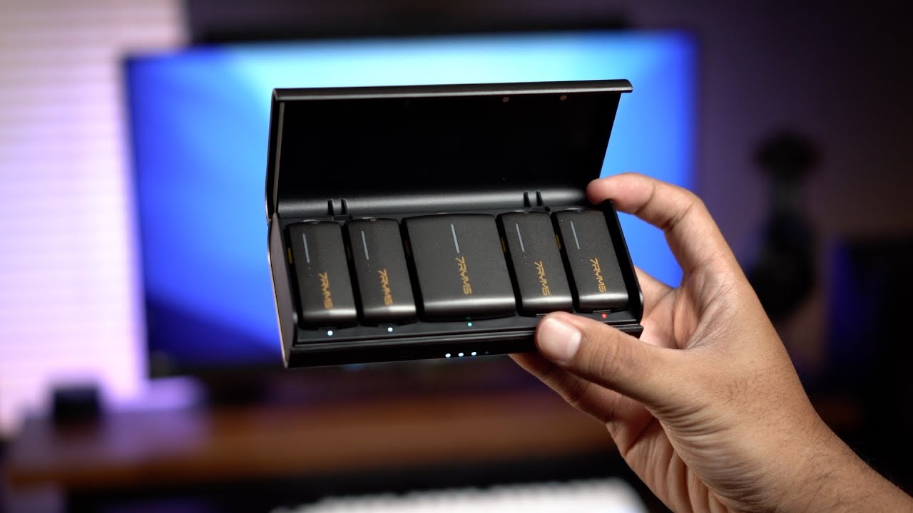 Mic Wireless Buat PodCast 4 Orang Terbaik & Termurah | 7RYMS iRay DW40