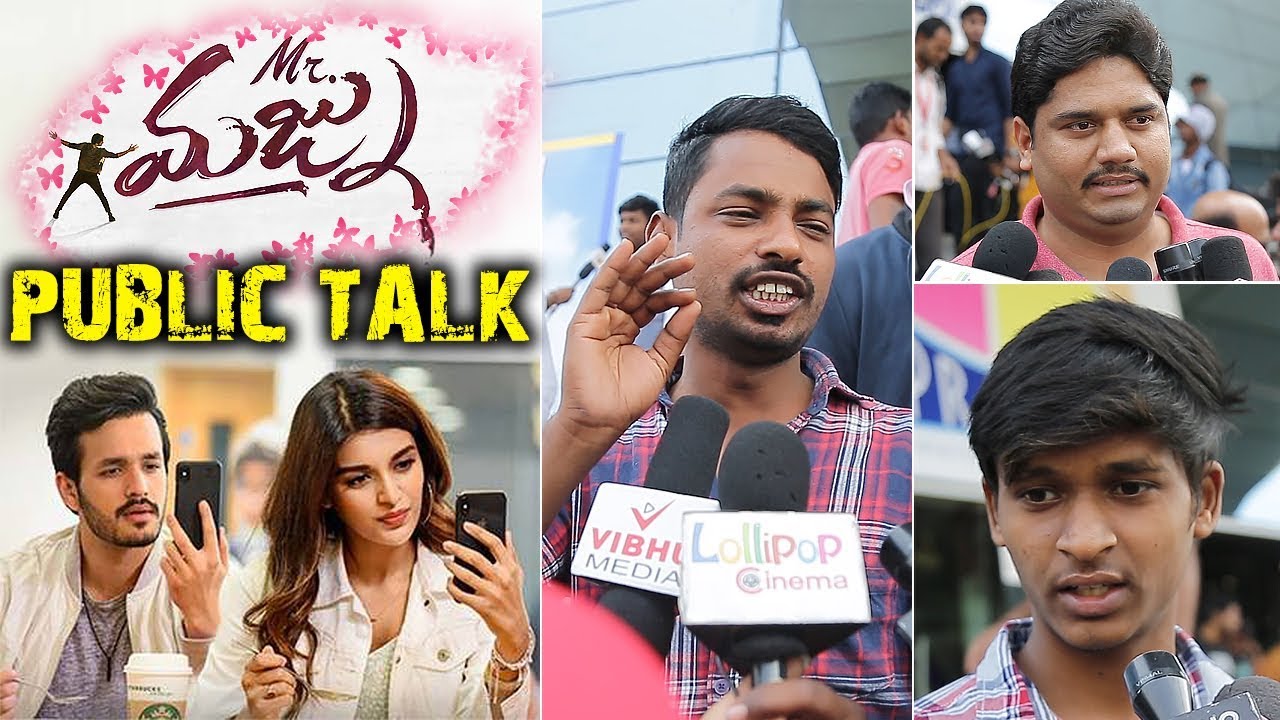 Mr Majnu Public Talk | Majnu Public Response | Lollipop Tollywood |