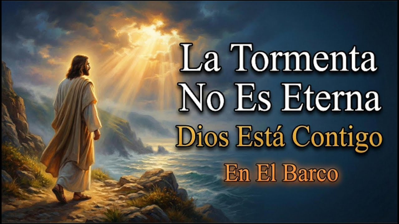 La Tormenta No Es Eterna Dios Está CONTIGO En El Barco | Reflexión Cristiana