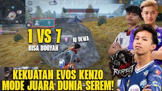 BEGINI RASANYA DI GENDONG JUARA DUNIA IQ EVOS KENZO 1 VS 7 ??! GILA BANGET BISA MENANG !!
