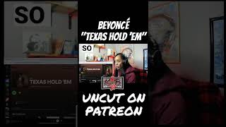 Beyoncé - Texas Hold 'Em | FIRST LISTEN Reaction #shorts