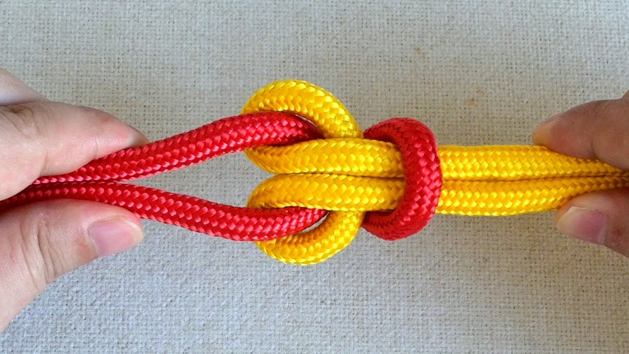 Connecting Ropes How to connect two ropes - YouTube