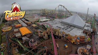 The Volcano Full On Ride 4K POV - Fantasy Island Skegness