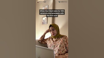 When the Client asks for 10th revisions and proceeds with the first one!😑😓