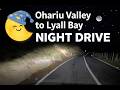 Ohariu Valley to Lyall Bay | Night Drive | Virtual Road Trip New Zealand | 1080p HD