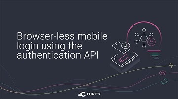 Browser-less mobile login using the authentication API