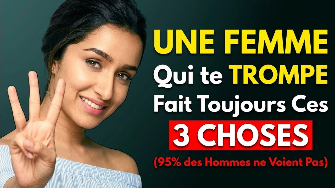 3 Signes Qui Montrent Qu'une Femme Te Trompes 