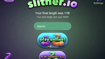 The worst slither.io player in the world