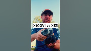 Which Fujifilm camera is for you? X100VI vs XE5 #photography