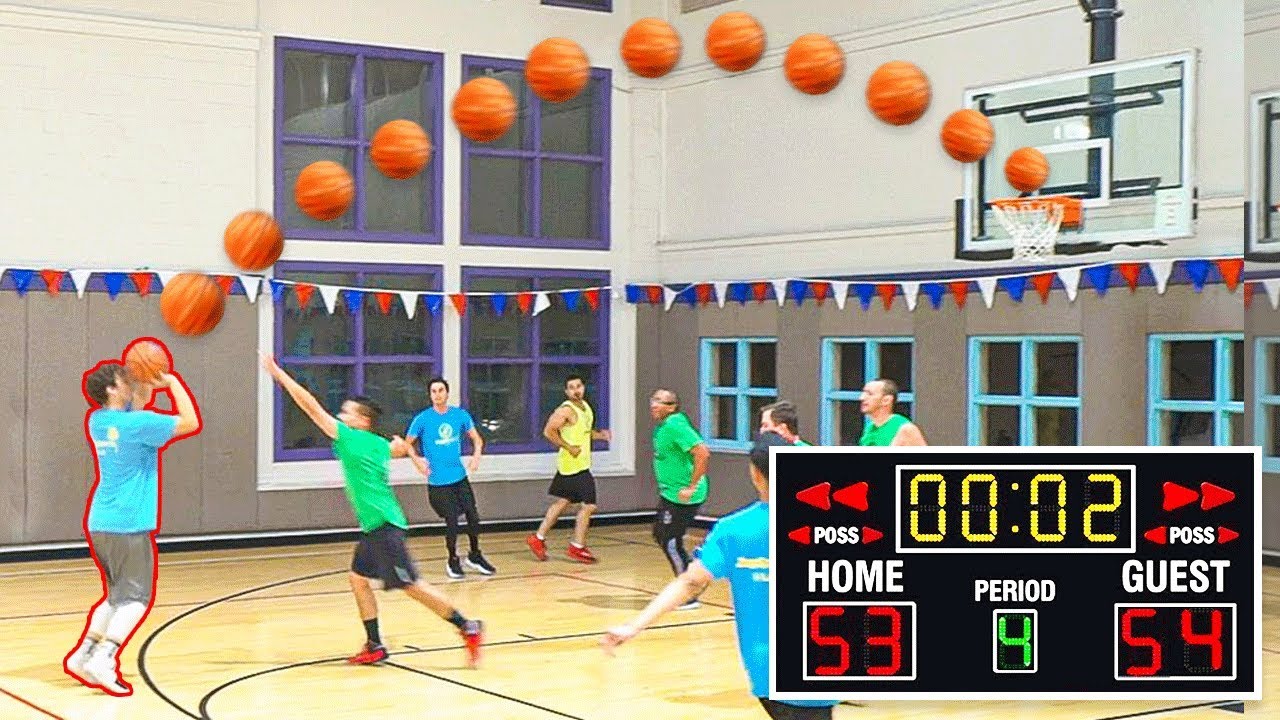 I Shot The GAME WINNER Over TRASH TALKER - Basketball Game