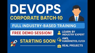 🚀 DevOps Corporate Batch-10 | Full Industry-Based Training | Free Demo Session! 🔥 Wealth