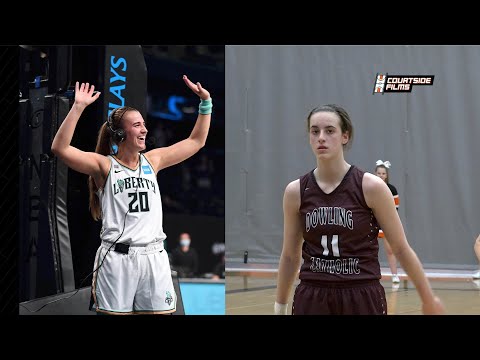 Early Signs of Sabrina Ionescu 2.0!? Caitlin Clark 35 Point Game As A Sophomore In HS!