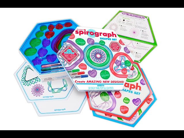 Spirograph fun Shapes by KAHOOTZ