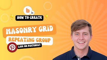 How To Create A Masonry Grid Repeating Group Like Pinterest (Bubble.io Guide)