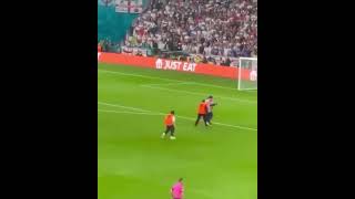 Pitch Invader during the final match Italy vs England Euro 2020