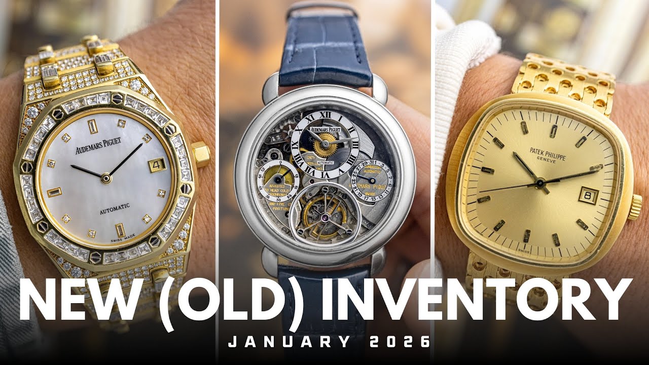 9 Vintage Watches Collectors Want | Crazy Baguette Royal Oak, Rare Stone Dial Rolex, AP Tourbillon..