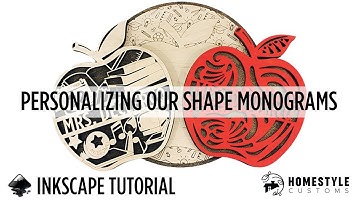 Personalizing our Shape Monograms with Inkscape