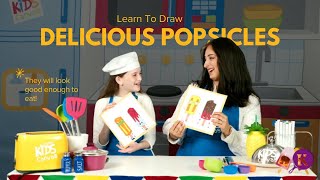 Learn How To Draw A Popsicle | FREE Drawing Lessons For Kids