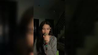 Zephanie sings her latest single "Sabihin Mo Na Lang Kasi" LIVE