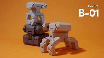 3D Printed Print-in-Place BoxBot - Assembly Video