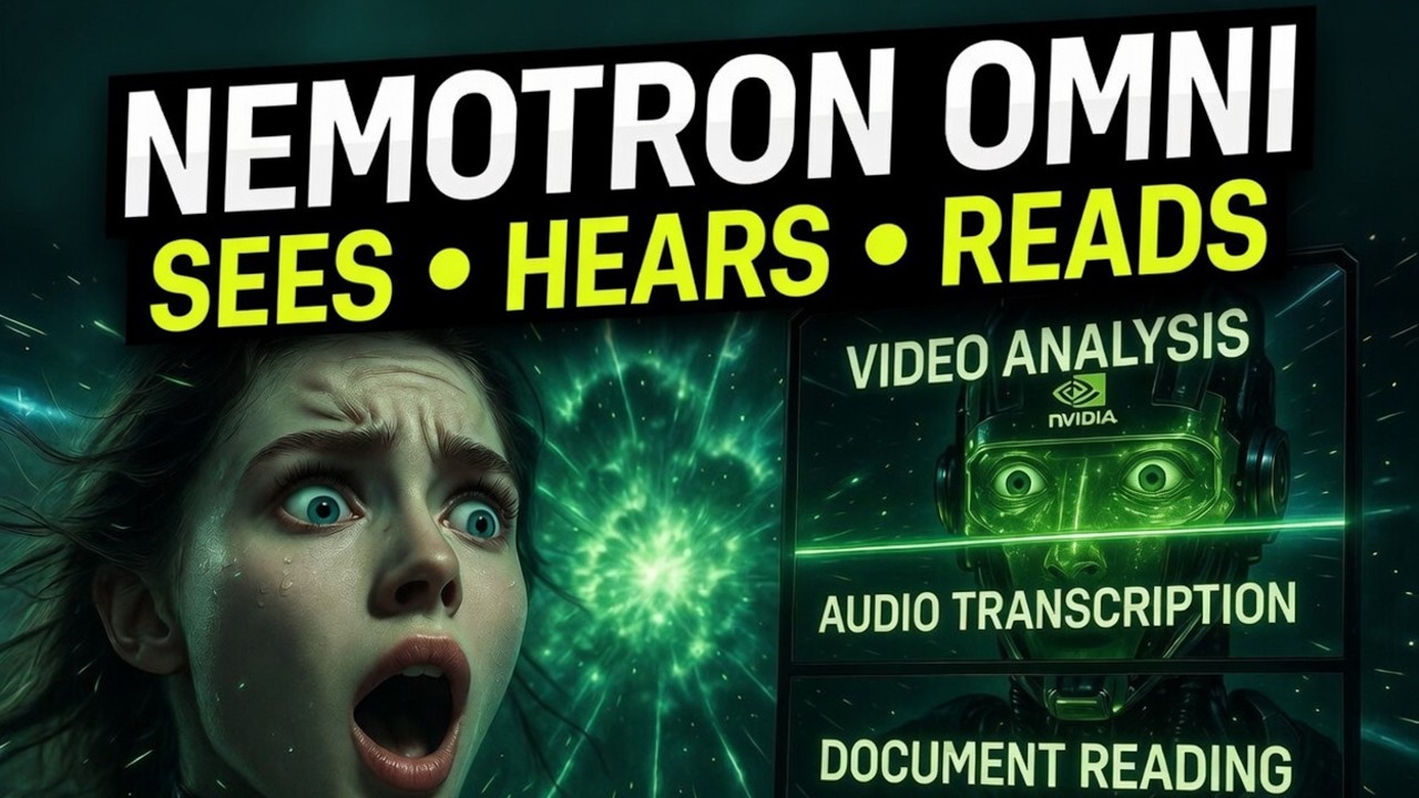 NVIDIA Nemotron 3 Nano Omni — See, Hear & Read Everything Locally