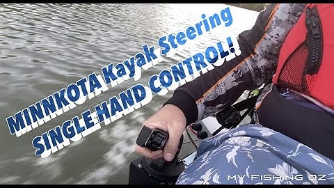 MINN KOTA Powered Kayak Steering System - SINGLE HAND CONTROL