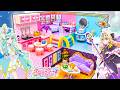 名探偵プリキュアのおしゃれなドールハウスをDIY!✨プリキュアミニチュアルーム作り❤️ キュアアンサー、キュアミスティック、キュアアルカナ・シャドウとキュアエクレール