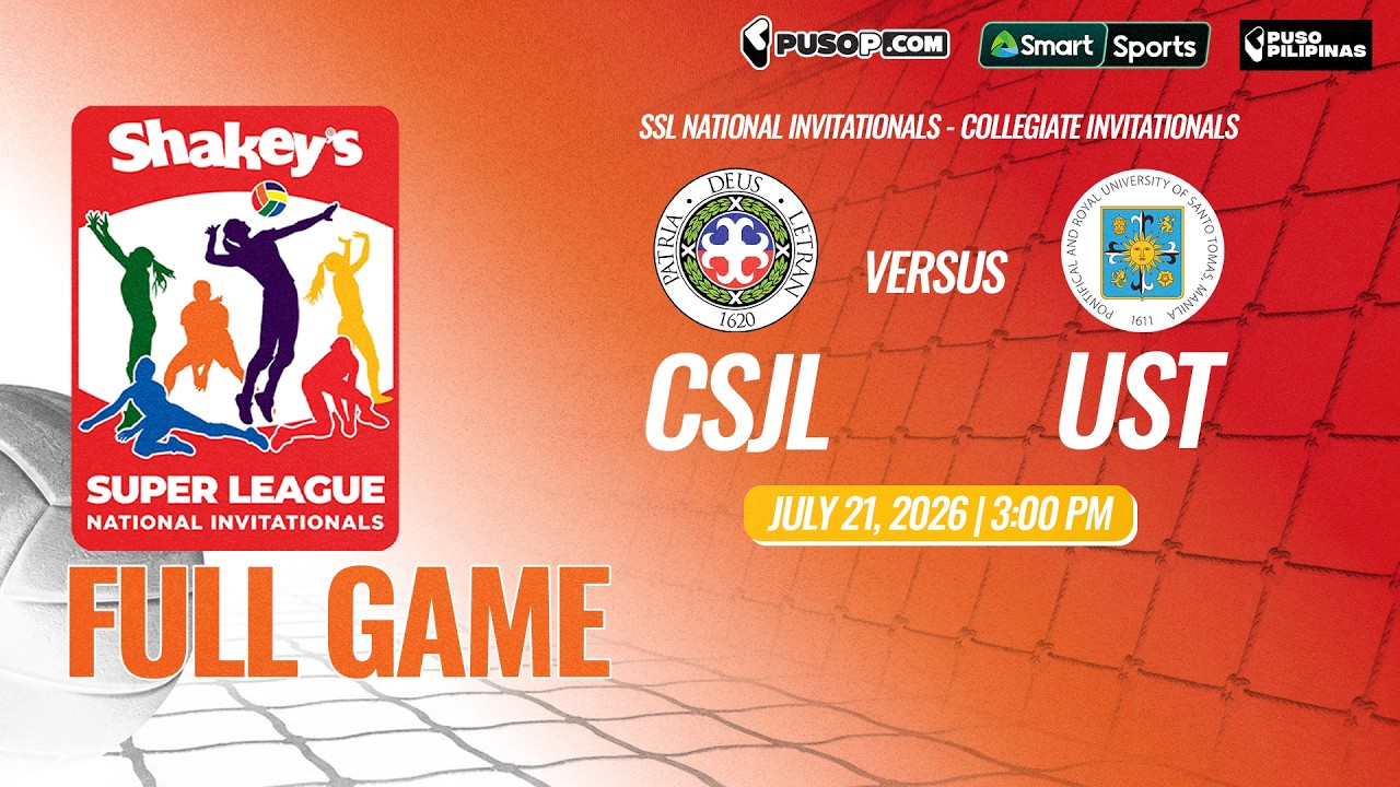 Shakey’s 2026 Super League National Invitationals | CSJL vs UST