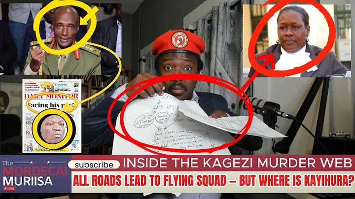 Inside the Kagezi Murder Web: All Roads Lead to Flying Squad — But Where's Kayihura?