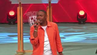Rev. Reginald Sharpe Jr “Gratitude Praise Break” At Brown Missionary Baptist Church￼!!!